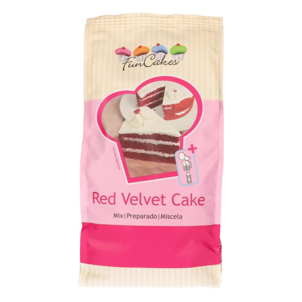 FUNCAKES PREPARATION POUR CAKE RED VELVET  1KG