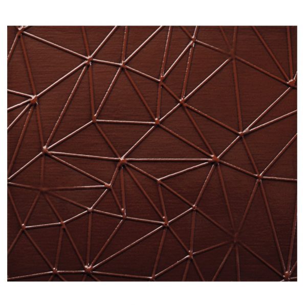 *FF*087069 PCB EMBOUTS CN EXTRA FIN STRUCTURÉ POLYGONE8,5X7,5 CM 24PCES ***s/cd***