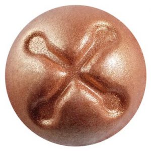 074203 PCB GRELOTS CB DRAGÉIFIÉS BRONZE Ø 2,6 CM 63PCES ***S/CD***