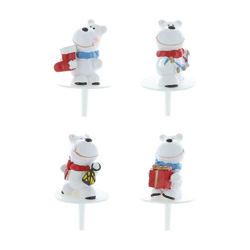 1015065 SNOW BEARS 64PCS ***ON/ORDER***