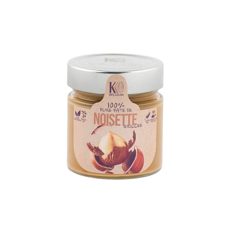 KKO GRILLED HAZELNUT PASTE GIFFONI PURE 100% 200GR