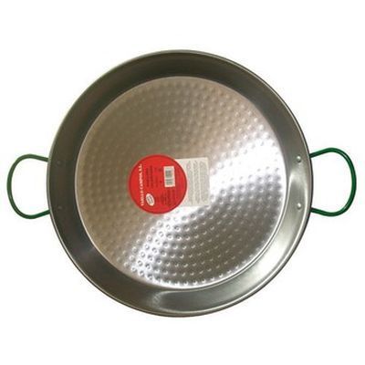STEEL PAELLA DISH 42CM 2 HANDLES - 10 SERVINGS