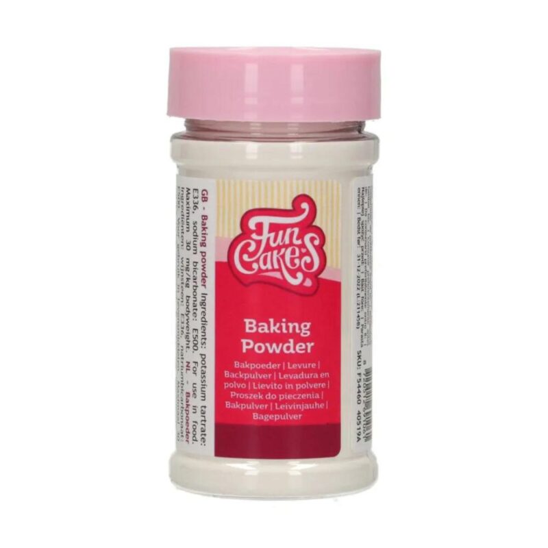 FUNCAKES BAKPOEDER - CHEMISCHE GIST 80GR