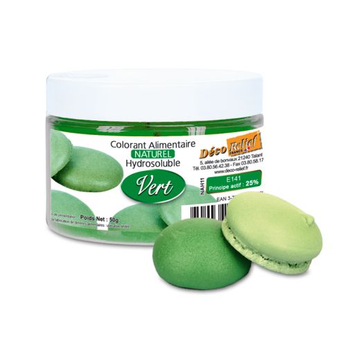 NATUURLIJKE GROENE KLEURSTOF NAH11 50GR