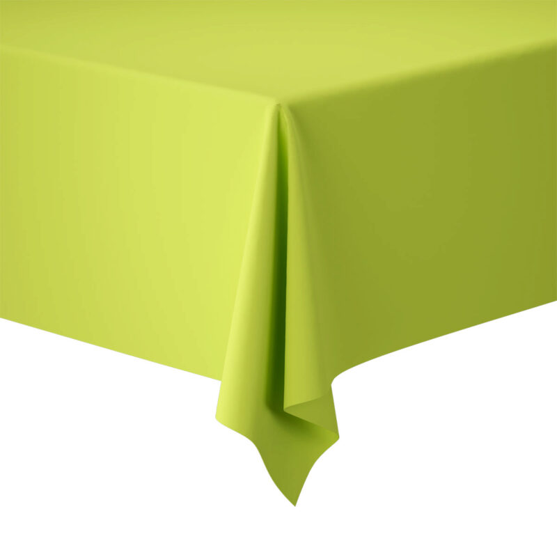 DUNI TABLECLOTH DUNICEL KIWI GREEN 1.18M X 10M