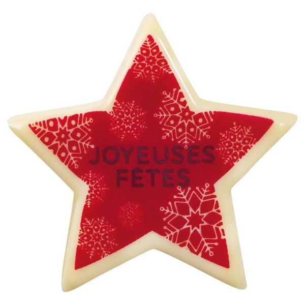 065099 PCB ETOILES CB CRISTAUX DE NEIGE 6,3X6,1 CM30PCES ***S/CD***