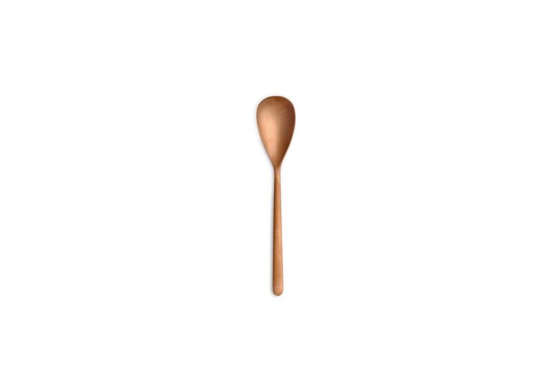 COMAS CANADA VINTAGE COPPER DESSERT SPOON 18%