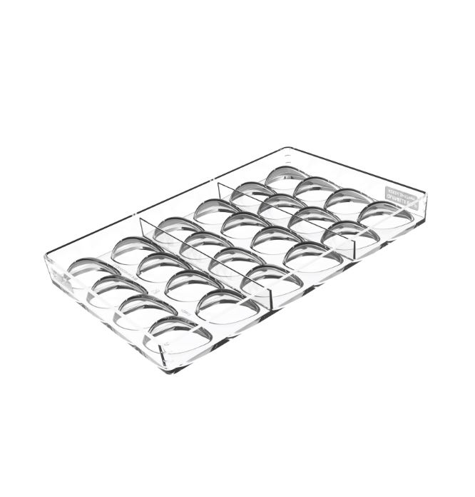 SILIKOMART MOULE A PRALINES TRITAN CH038 KIT QUENELLE 01 4,2X2,7XH1,7CM + ICH038 MOULE SILICONE