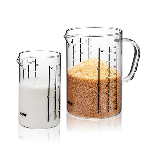 GEFU 0.5L & 1L GLASS MEASURING SET