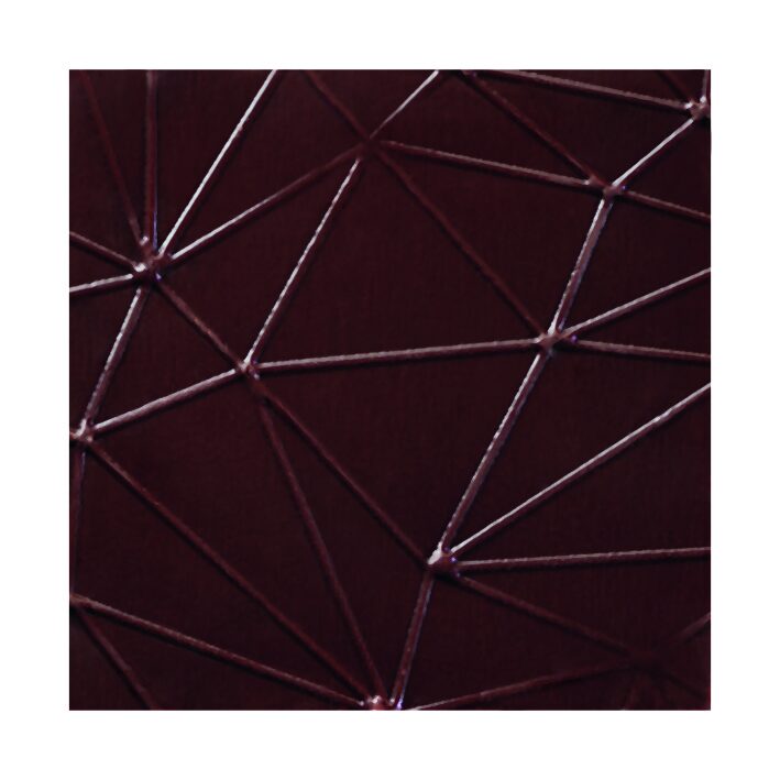 087072 PCB SQUARES CN EXTRA THIN STRUCTURED POLYGON 5 CM 72 PIECES ***S/CDE***