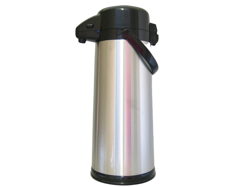 THERMOS POMPE 3.0L  INOX BOUTEILLE VERRE BASE TOURNANTE AXS307