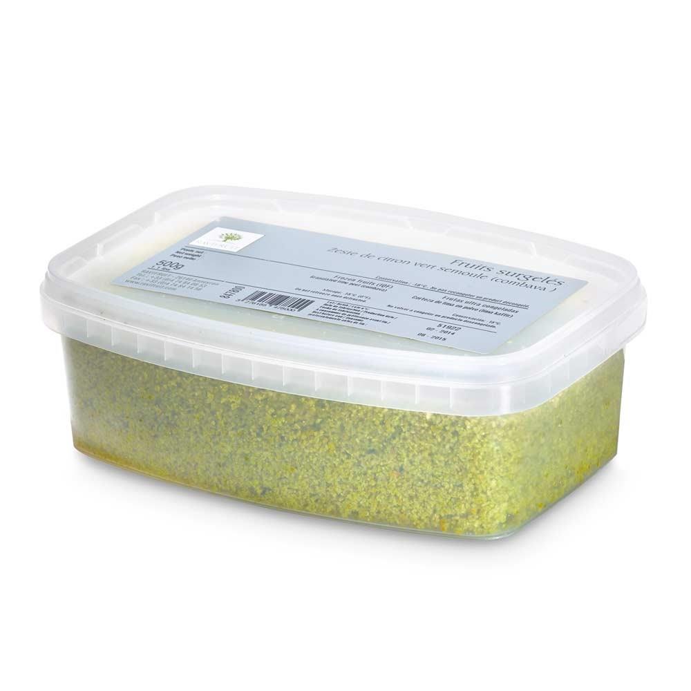 ❄️RUPTURE FOURNISSEUR =>?? RAVIFRUIT SEMOULE DE ZESTE DE CITRON VERT 500GR
