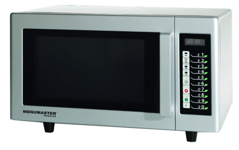 AMANA MENU MASTER RMS510TS MICROWAVE OVEN 1000W - 25.5 L STAINLESS STEEL - 20 PROGRAMS