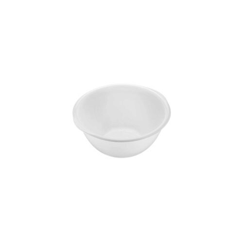 WIT POLYPROPYLEEN BESLAGKOM DIAM 27,5CM - 4.5L