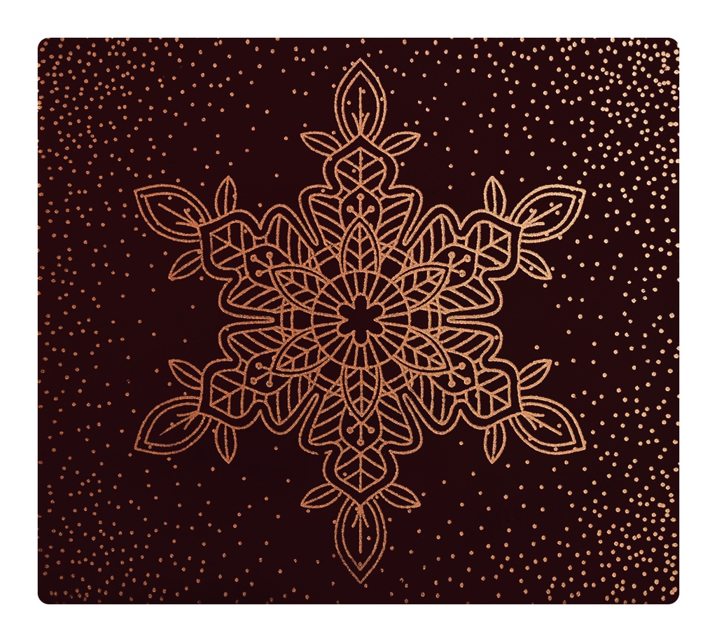 088052 PCB EMBOUTS CN FLOCONS 8,5X7,5CM 75PCS ***S/CDE***