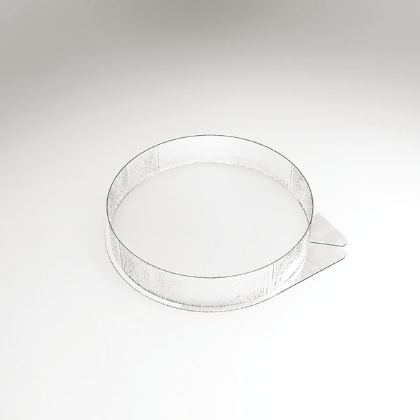 PCB Entremets Platte ronde mallen voor 100 stuks ø 20 cm D. 4 cm 100pces ***s/cd***