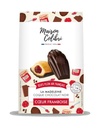 COLIBRI MADELEINE COEUR FRAMBOISE COQUE CHOCOLAT NOIR 150GR