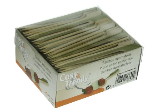 BAMBOO GOLF SKEWERS 12CM PACK OF 250 PCES