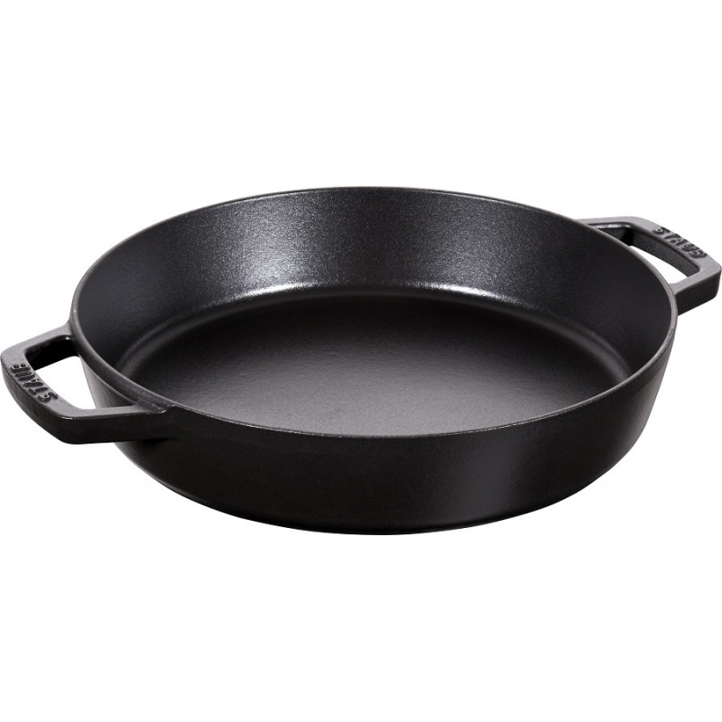STAUB PAELLA SCHAAL 26CM ZWART