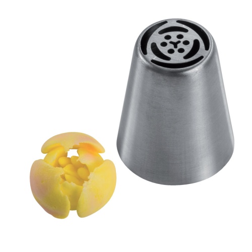 STAINLESS STEEL GLAZING NOZZLE WITH TULIP BX0002