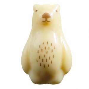 PCB Polar Bear WC 3.8x2.4 cm 78pces ***s/cd***