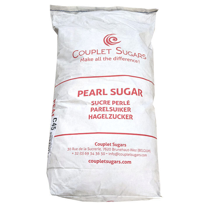 SUIKER PERLE C45 CARRARE 25KG = ZAK
