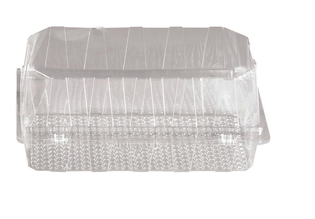 PATIPACK RECHTHOEK PATISS DOOS 265X155X65MM VENTILEREND CHARNIER DEKSEL 280 STUKKEN=DOOS