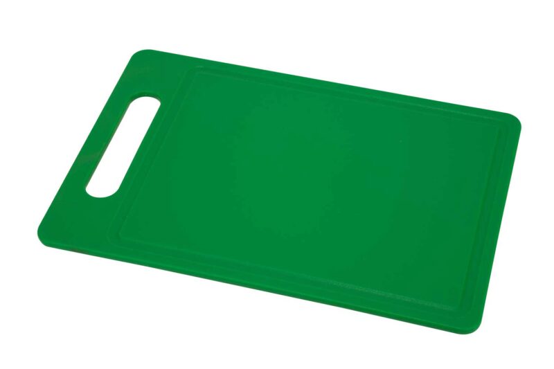 C&T CUTTING BOARD PP GREEN RECT 38X26XH0.75CM