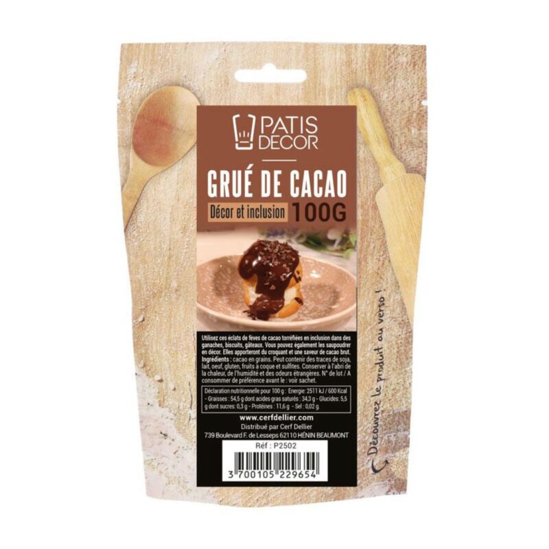 PATISDECOR CACAO KRAAN 100 GR