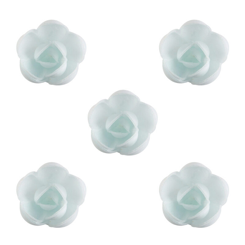 1049351 ROSE BLANCHE PETITE  ILLIS 3 CM 50PCES ***S/CDE***