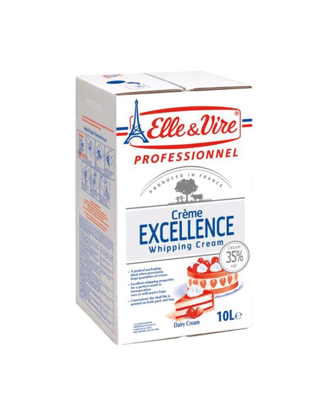 ELLE & VIRE CREAM UHT 35% - 10L 0030198 = LITER