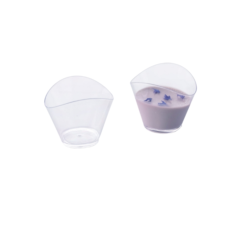 PLASTIC GOLF VERRINE 50ML 100ST 6,4X4,6CM H5,3CM