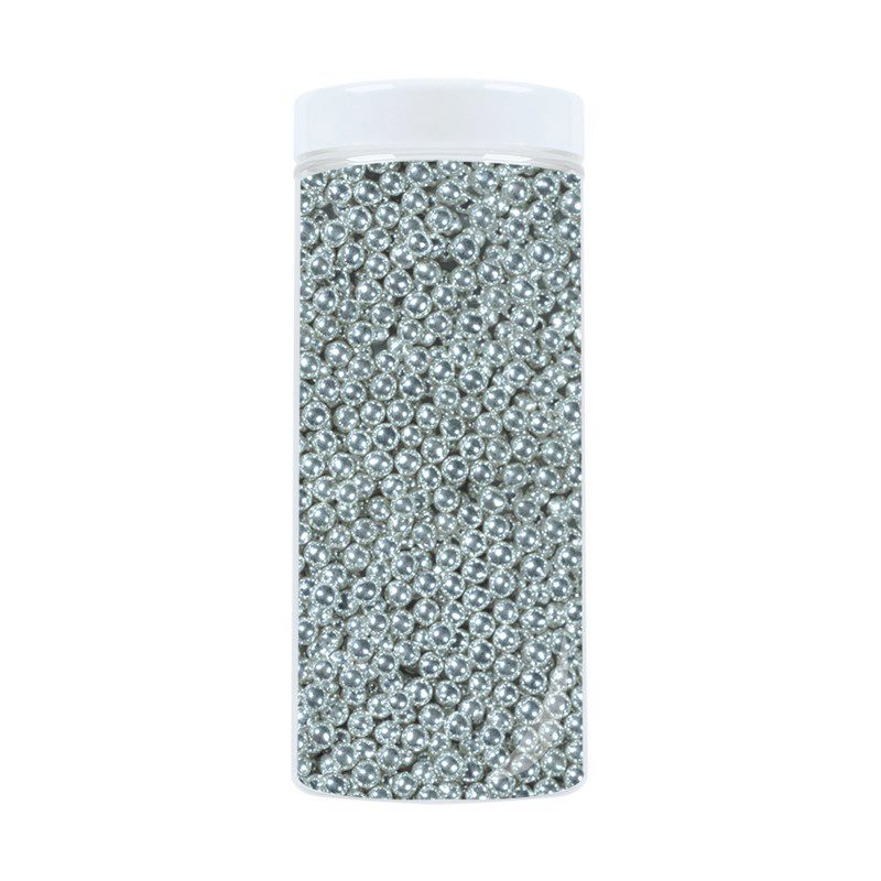 57232 ZILVERPARELS 3 MM  900 G = POTJE