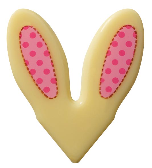 061176 PCB RABBIT EARS CB 5 DESIGNS 4.6X4 CM70PCES ***S/CD***