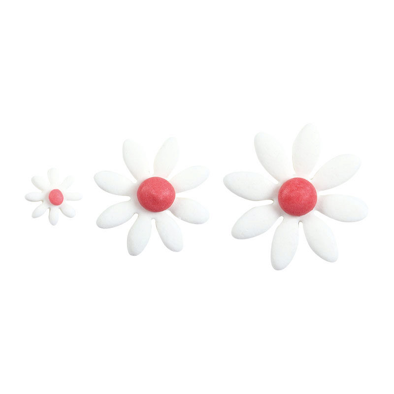 *FF* 1051126 MARGUERITE BLANCHE ET ROUGE 258 PIÈCES