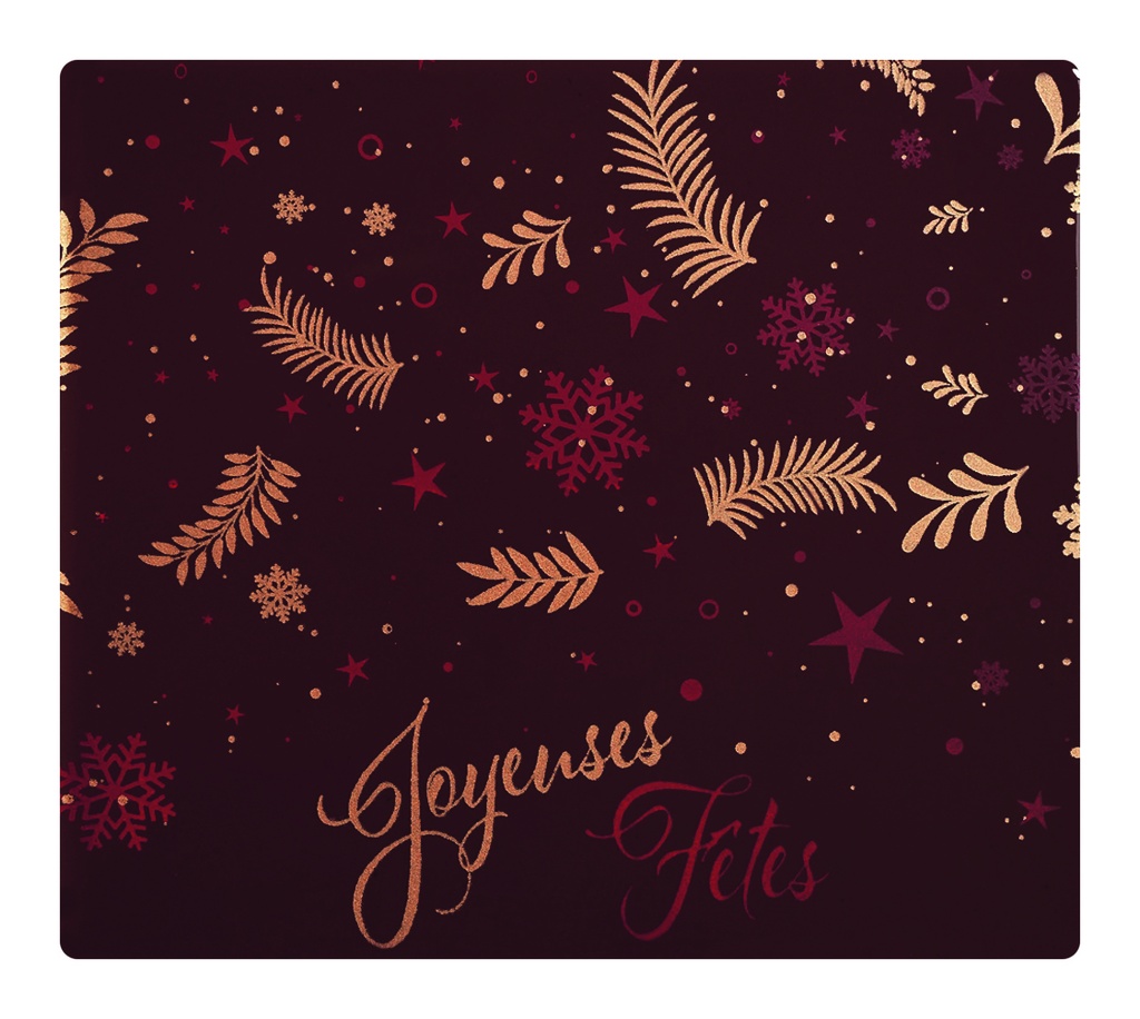 *FF*088050 PCB EMBOUTS CN SOUFFLE HIVERNAL 8,5X7,5CM 75PCS ***S/CDE***