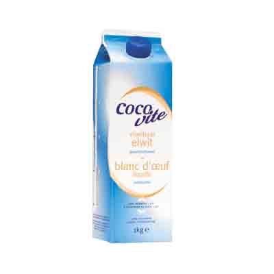 COCOVITE 174 BLANCS D'OEUFS LIQUIDES LONGUE DLC CARTON BLANC 1L