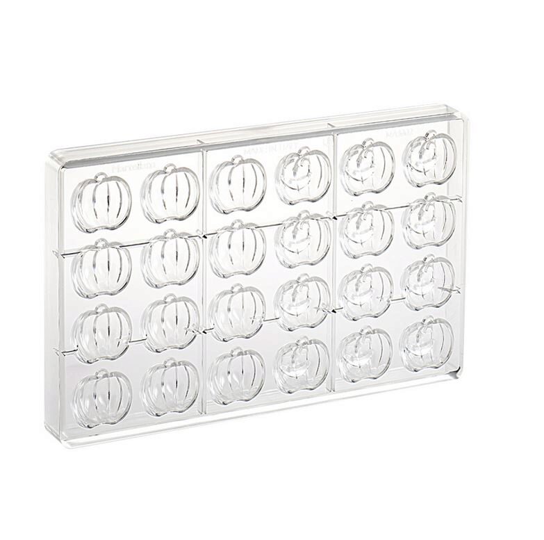 POLYCARB DESIGN MA1992 PUMPKIN SHAPE PRALINE MOLD
