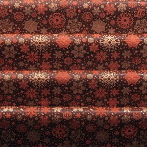087001 PCB FEUILLES IMPRIMÉES PLUIE DE FLOCONS 40X25 CM 17PCES ***S/CDE***