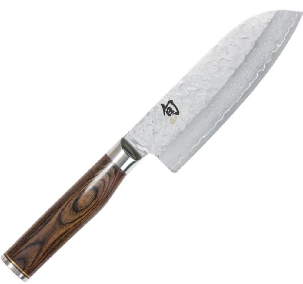 KAI SHUN PREMIER "TIM MALZER" SANTOK KNIFE 14CM DAMASK - TDM-1727