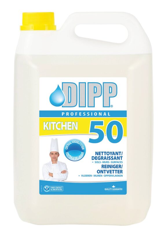 DIPP 50 REINIGER/ONTVETTER VERDEELSYSTEEM 5L
