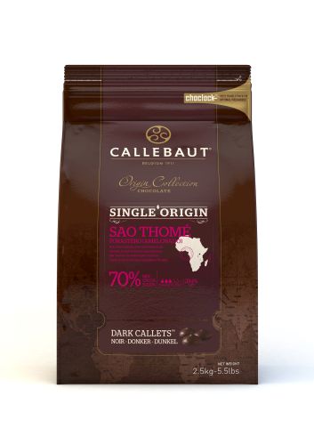 CALLEBAUT SAOTHOME-E4-U70 SAOTHOME ZWART 70% 2,5KG