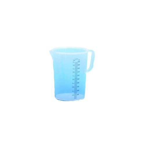 MESURE THERMO 5L GRADUEE BLEU POIGNEE FERMEE
