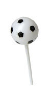PETIT BALLON DE FOOT SUR PIC 6 PCES