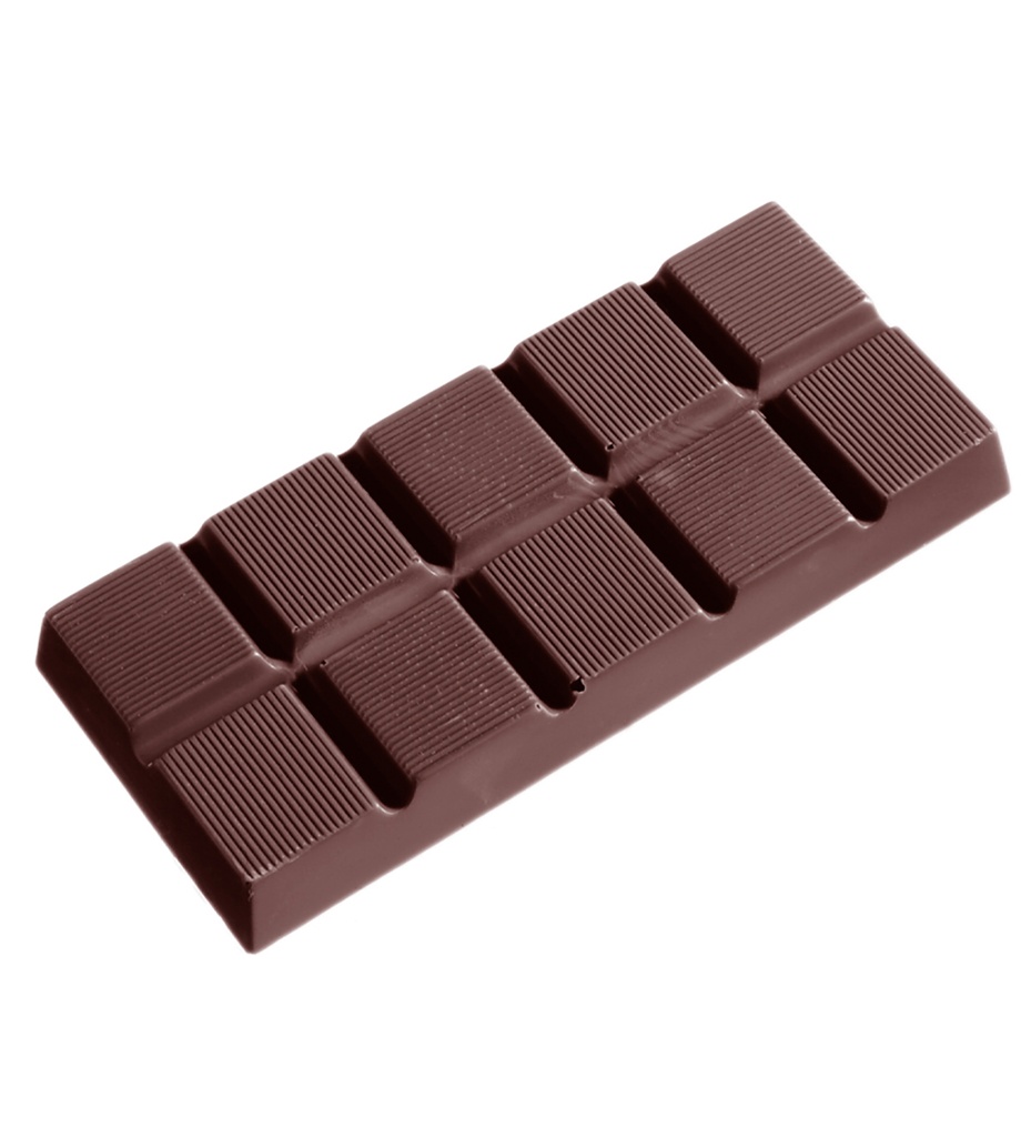CHOCOLATE TABLET MOLD 41 GR CW1366 1X5 -- 41GR