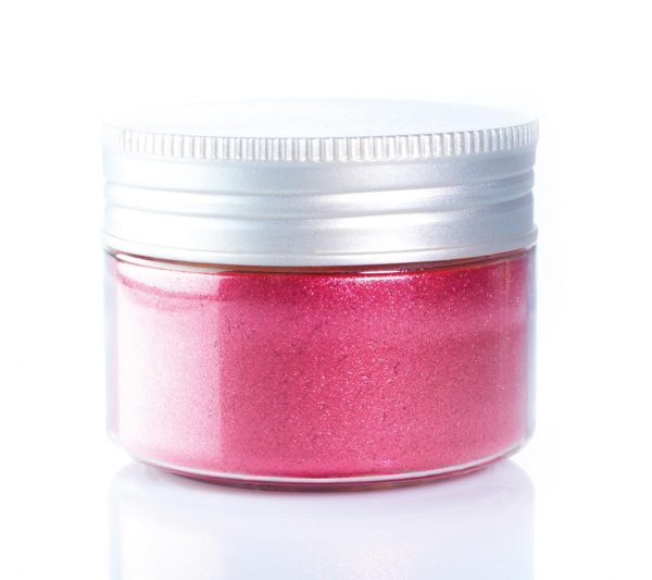 *FF*004670 PCB COLORANT SCINTILLANT EFFET PAILLETTES RUBIS 25 G ***S/CD***