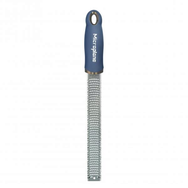 MICROPLANE RAPE PREMIUM ZESTEUR INOX/BLEU JEANS
