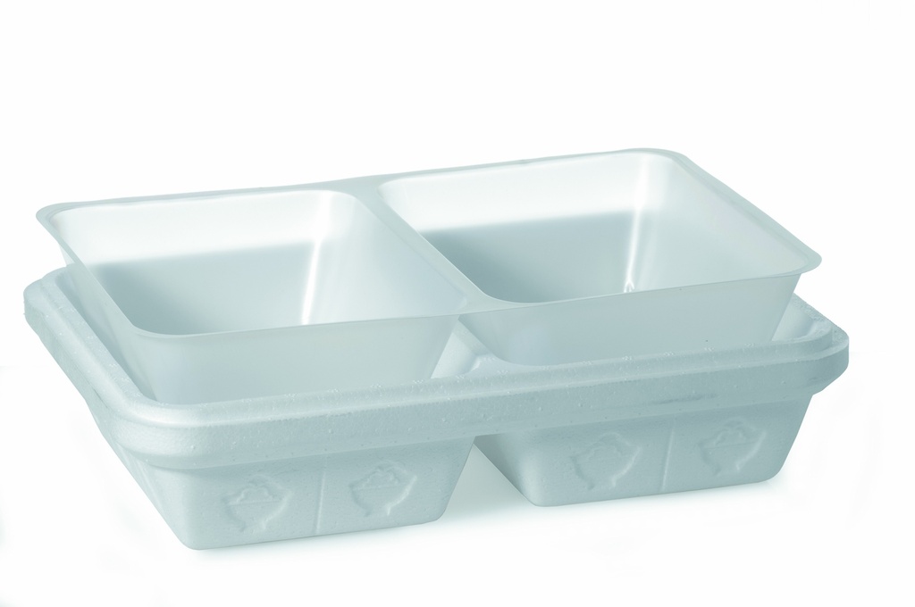 +THERMOBOXDUETTO 2X0.5L-TADDIA  BLANC 2X25PCES