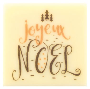 045577 PCB VIERKANTEN CB JOYEUX NOËL 3 CM 240 STUKS ***S/CD***