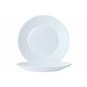 ARCOROC RESTAURANT WHITE SOUP PLATE 23CM - 22514